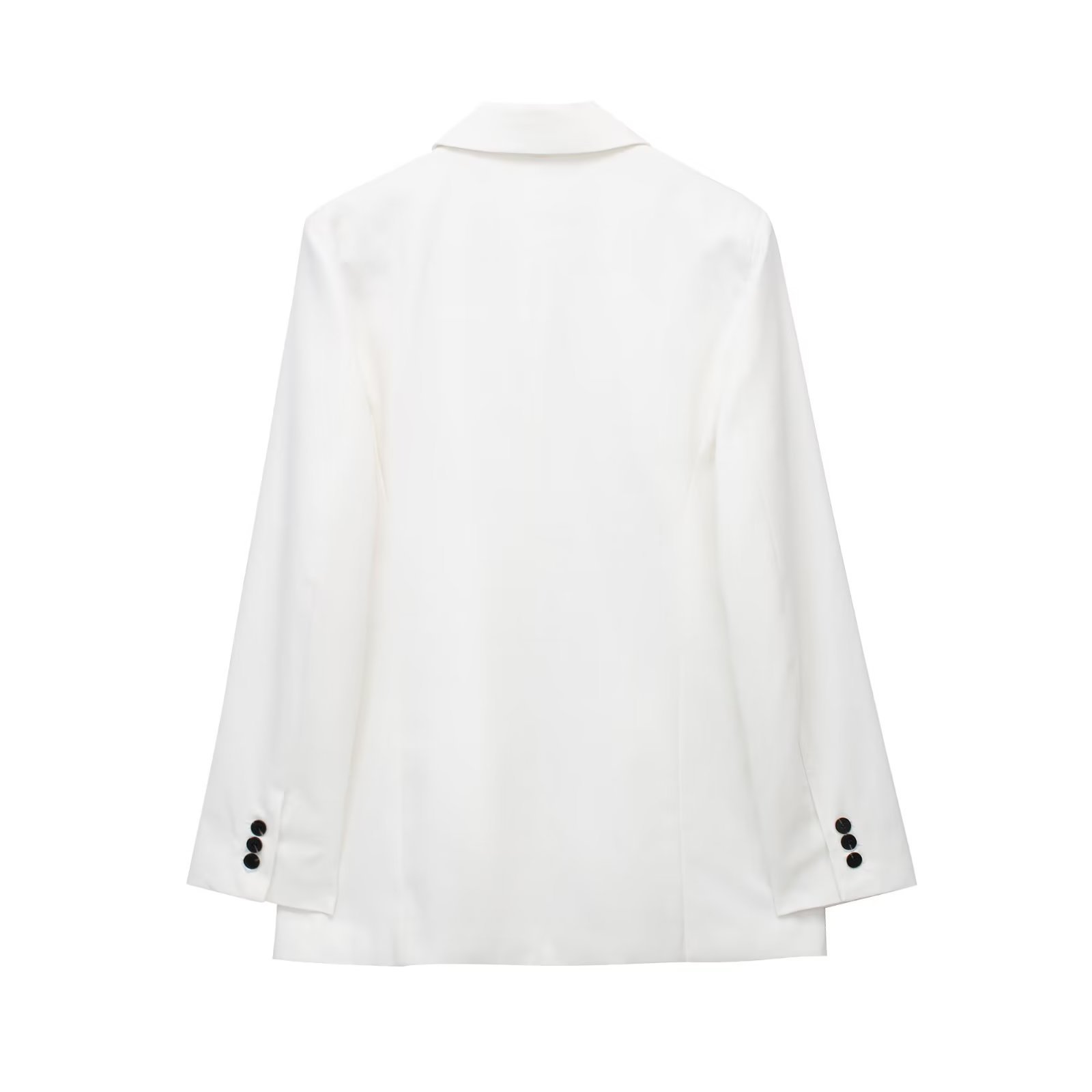 157g Weight Long Sleeve Sleeve Length Viscose fiber Fabric Type Pants Sets Sets Type 3 Pieces Set Quantity Daily Occasion Turndown Neckline Regular Fit Fit Type Solid Color Pattern Summer, Spring Season Women's Gender Business, Classic Style Style Women's Long Sleeve Blazers Business Classic Style Solid Color 111