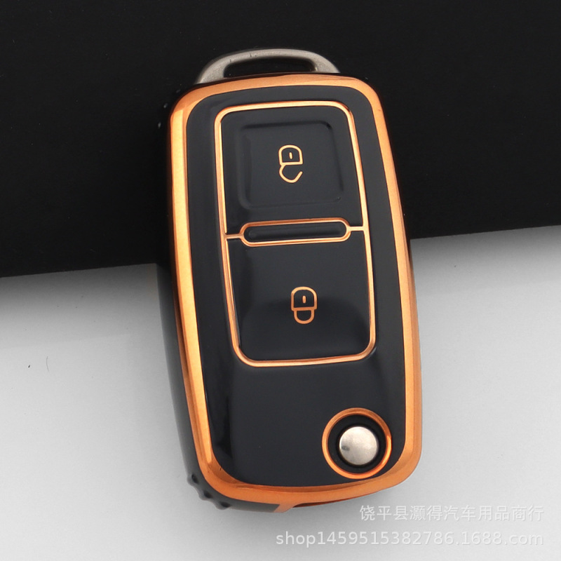 フォルクスワーゲン ゴルフ 8 8 キーカバー シュコダ キーカバー オクタビア PRO 特別な車のキーカバー シェル バックルに適しています。|undefined