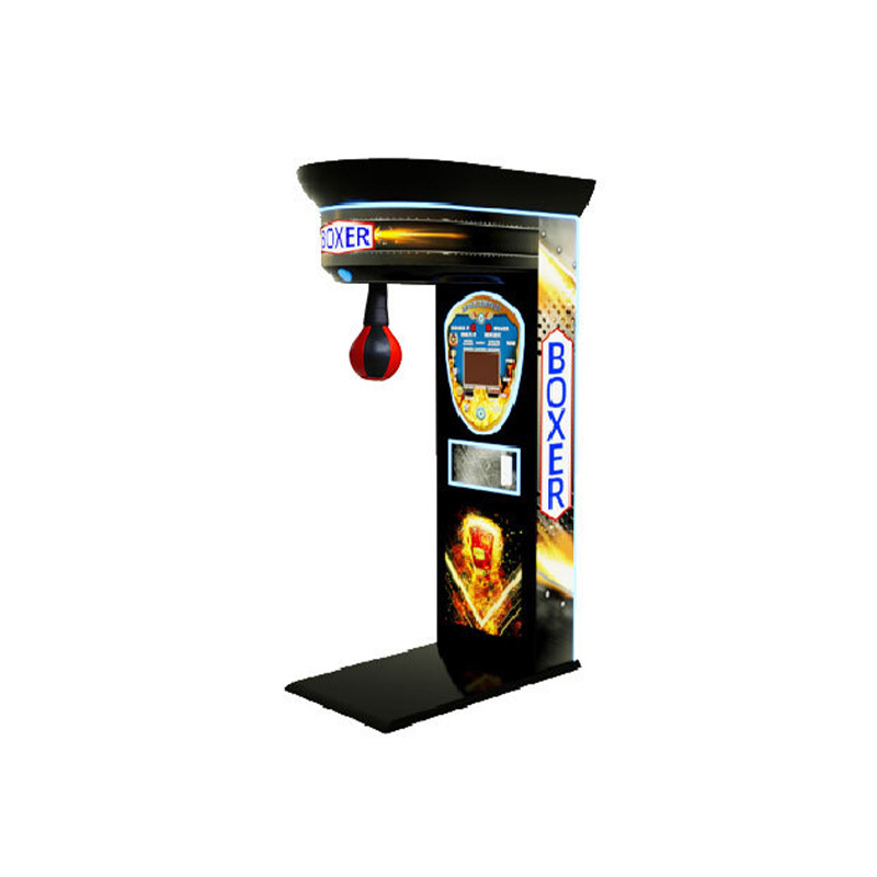Sala de juegos máquina de boxeo grande Hércules máquina de boxeo dragón ventilación prueba de fuerza descompresión máquina de juego de boxeo de la ciudad equipo