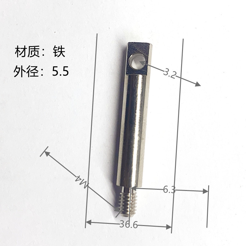 厂家生产不锈钢电器电机轴芯 异形扁位马达轴 电动机配件加工