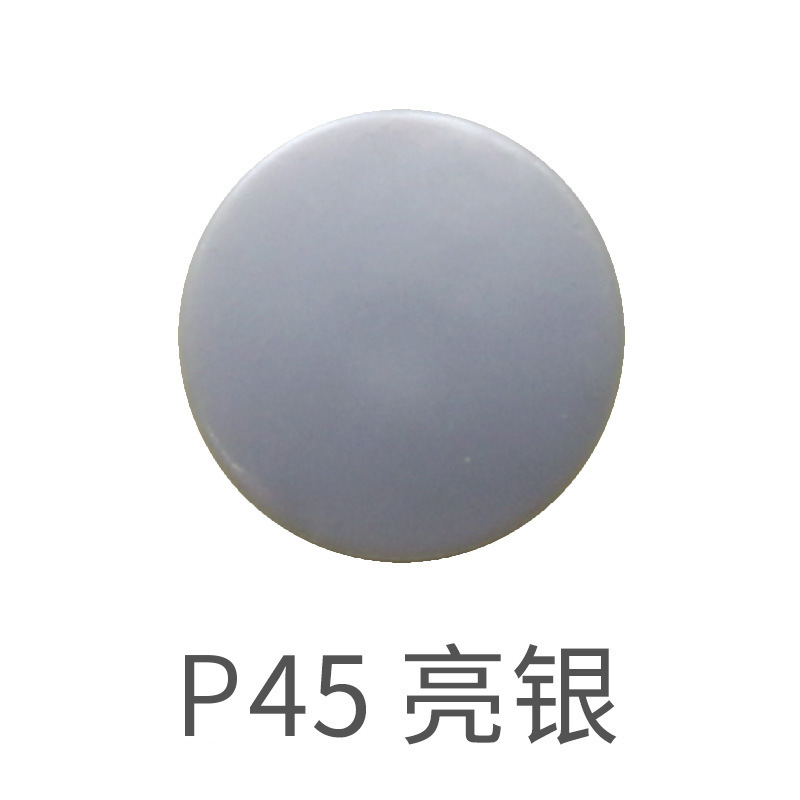 60 colores en stock T5 botón a presión de plástico pequeño lote de resina botón a presión ropa de bebé protección del medio ambiente POM botón a presión de plástico