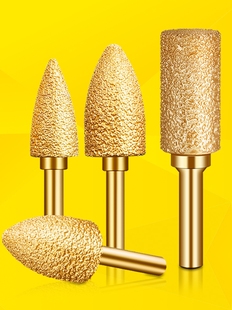 diamond grinding head cast iron brazing electric grinding head grinding wheel emery grinding head cylindrical bullet metal milling cutter