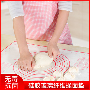 Food Grade Platinum Silicone Mat Baking High Temperature Resistant Household Silicone Kneading Mat Non-Slip Non-Stick and Rolling Mat Dessert