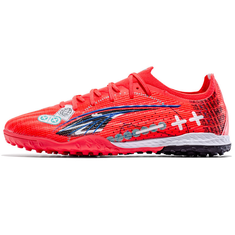 Nuevos zapatos de fútbol transfronterizos para hombres competición profesional AG zapatos de fútbol de clavos largos entrenamiento juvenil TF clavos de fútbol deportivo