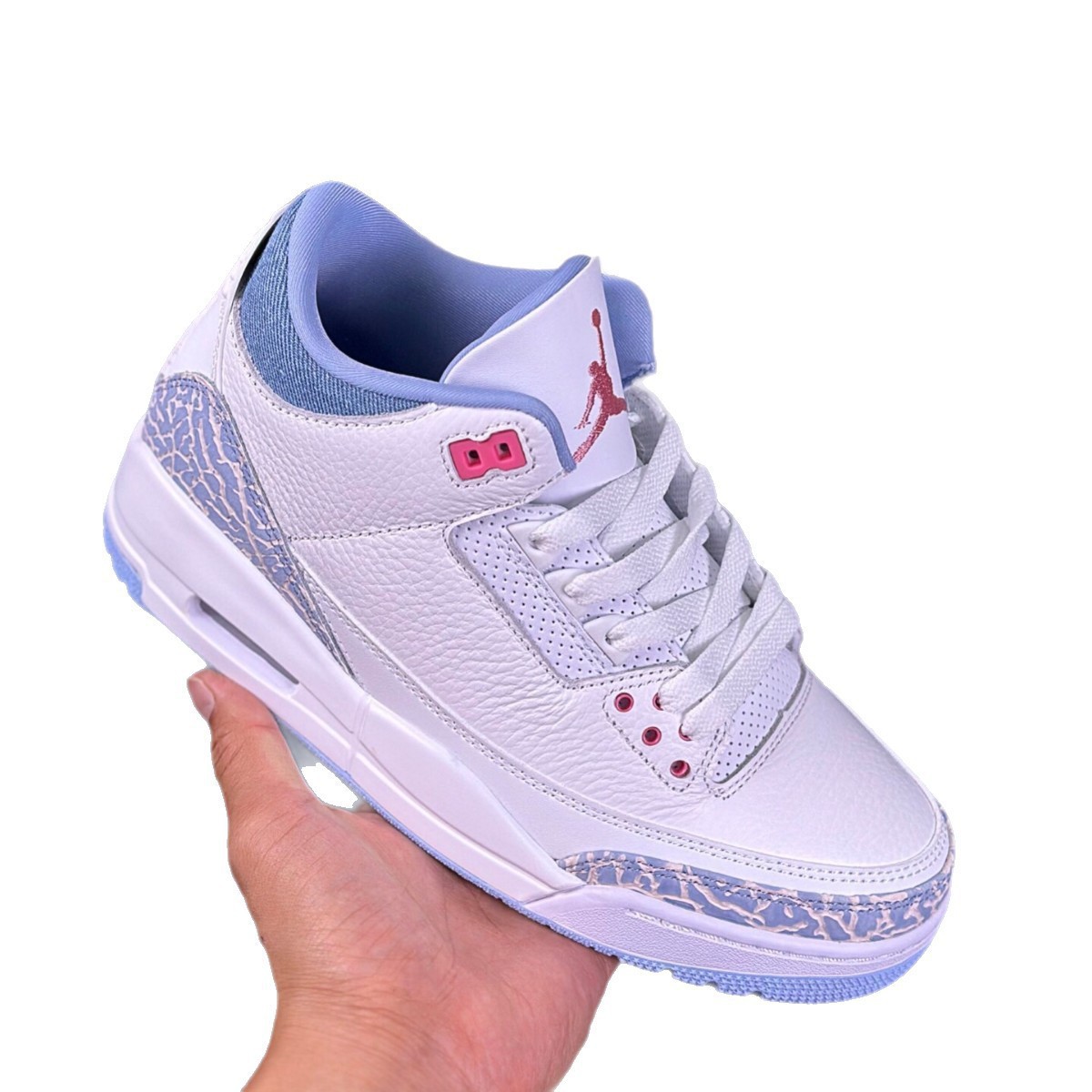Puta Chunwon zapatos azules de combate directo Fujiwara Hao AJ3 zapatos de hombre magos casuales versátiles zapatos de moda de gato negro