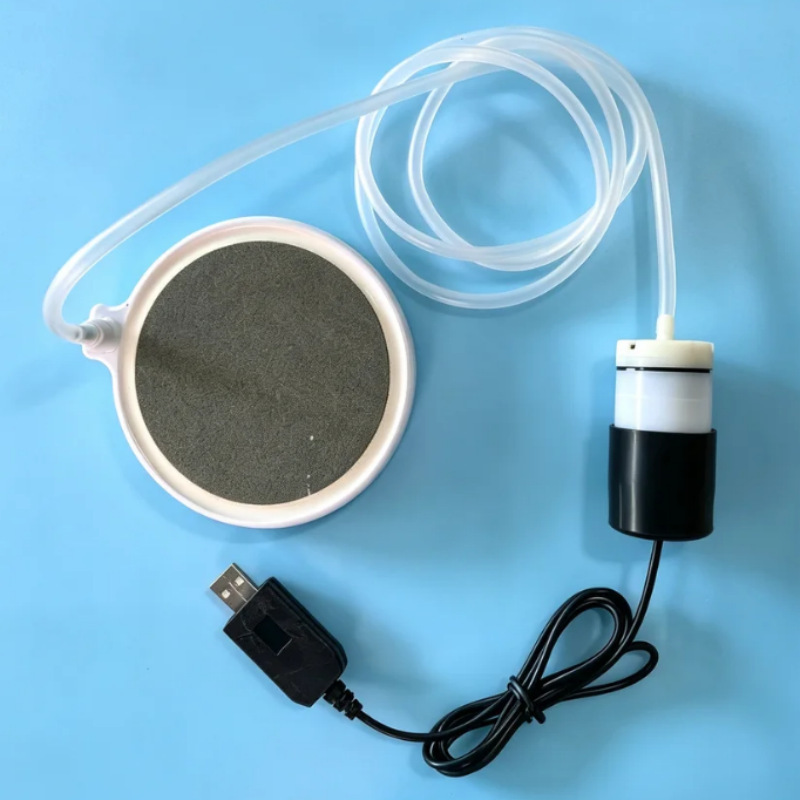 USB Can Be Connected to a Power Bank, True 500 Fish Tank Fish Farming Ultra-Quiet Household Oxygen Pump, Small Outdoor Fishing Oxygen Pump