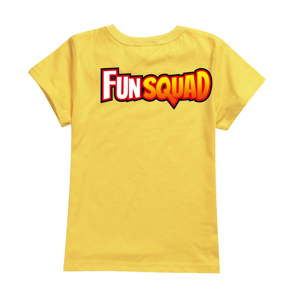 Children's cotton T-shirt Boy Fun Squad Gaming Cartoon T shirt Print Kids T-shirt Girl's Harajuku Summer 3D Short Sleeve T-shirt t-shirt in kid	