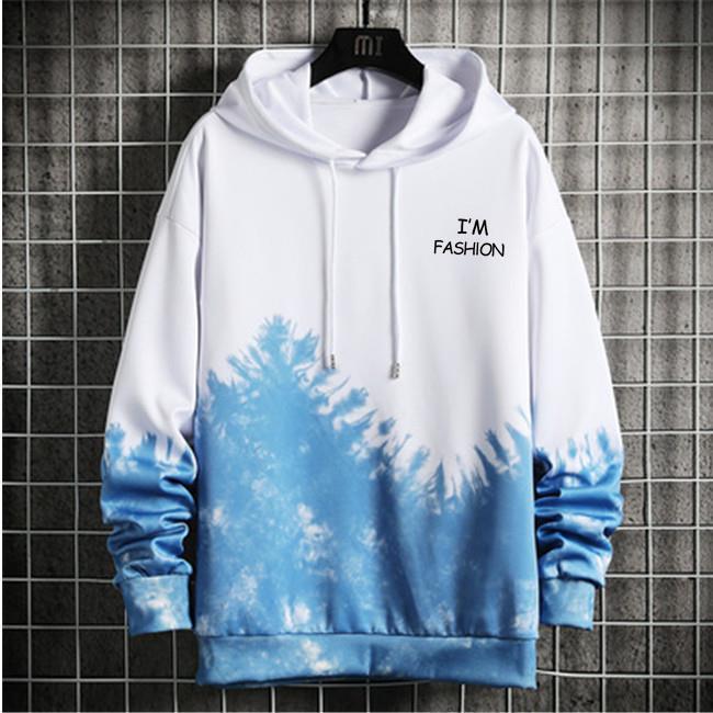Ensemble à capuche pour l'automne nouvelle tendance manteau homme imprimé 3D, sweat-shirt à manches longues étudiant_voghion.com