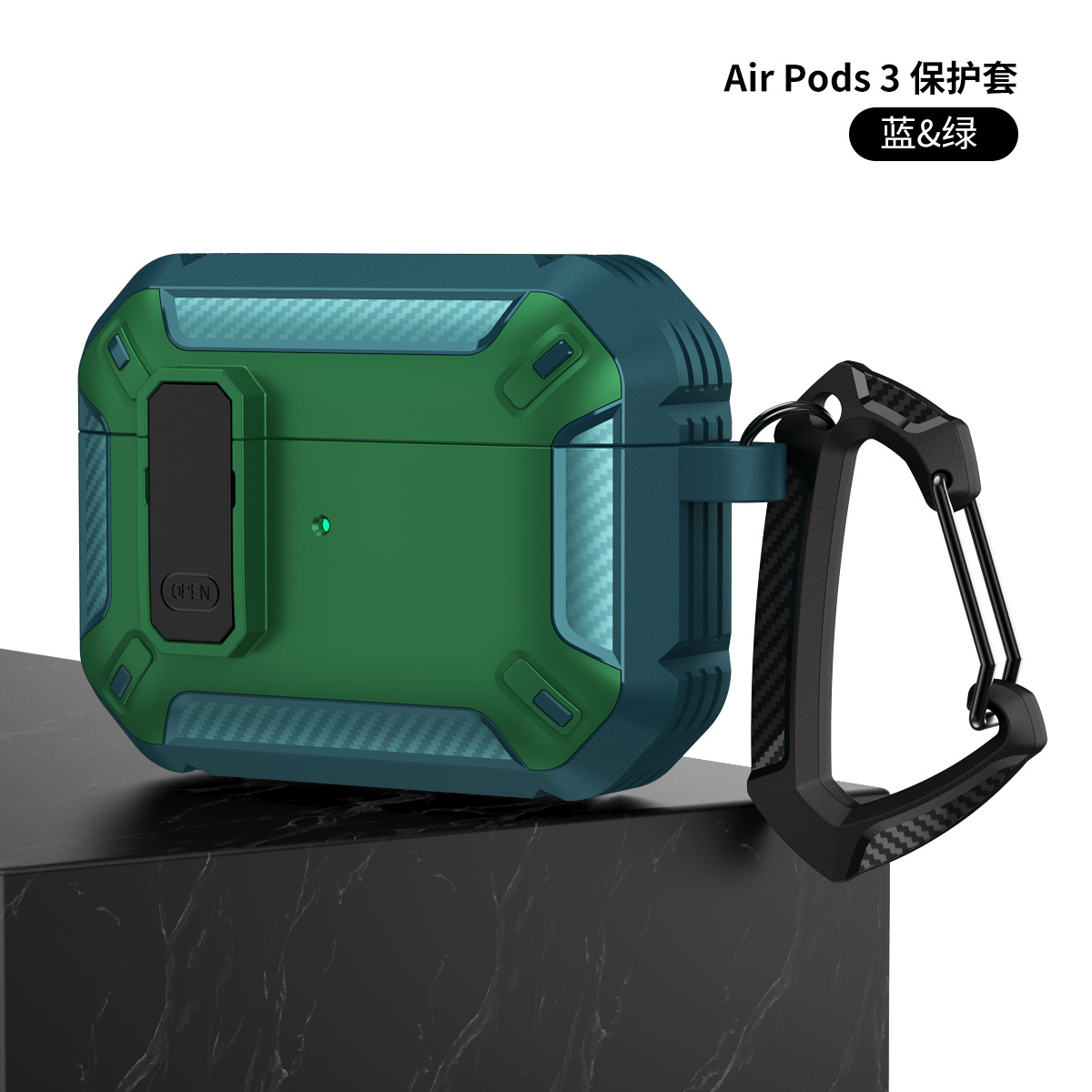Nuevo modelo de funda protectora para Airpods Pro 3, funda protectora para auriculares Apple de 4.ª generación, funda para auriculares Airpods 4 con interruptor