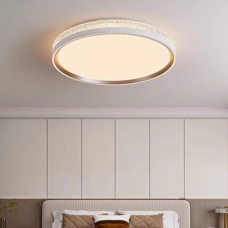 Round Master Bedroom Room 2026 New Model Simple Modern Living Room Round Lamp Study Room Light Luxury High-End Bedroom Ceiling Lamp