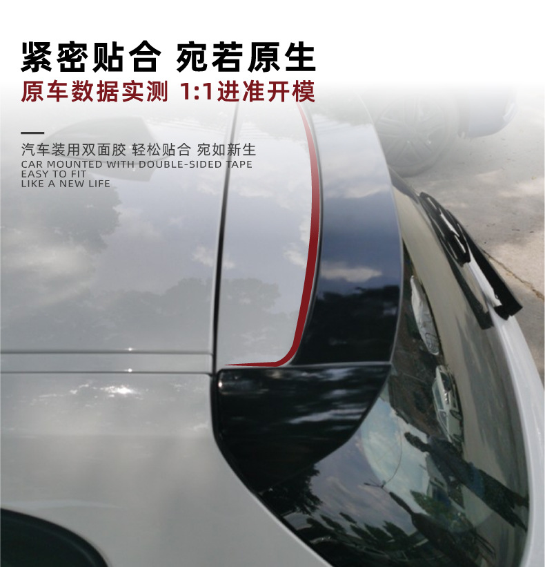 Suitable for Bmw 1 Series Bmw F20 F21 2011-2018 Rear Wing, Roof Wing, Spoiler, Wind Deflector, Cross-Border Modification