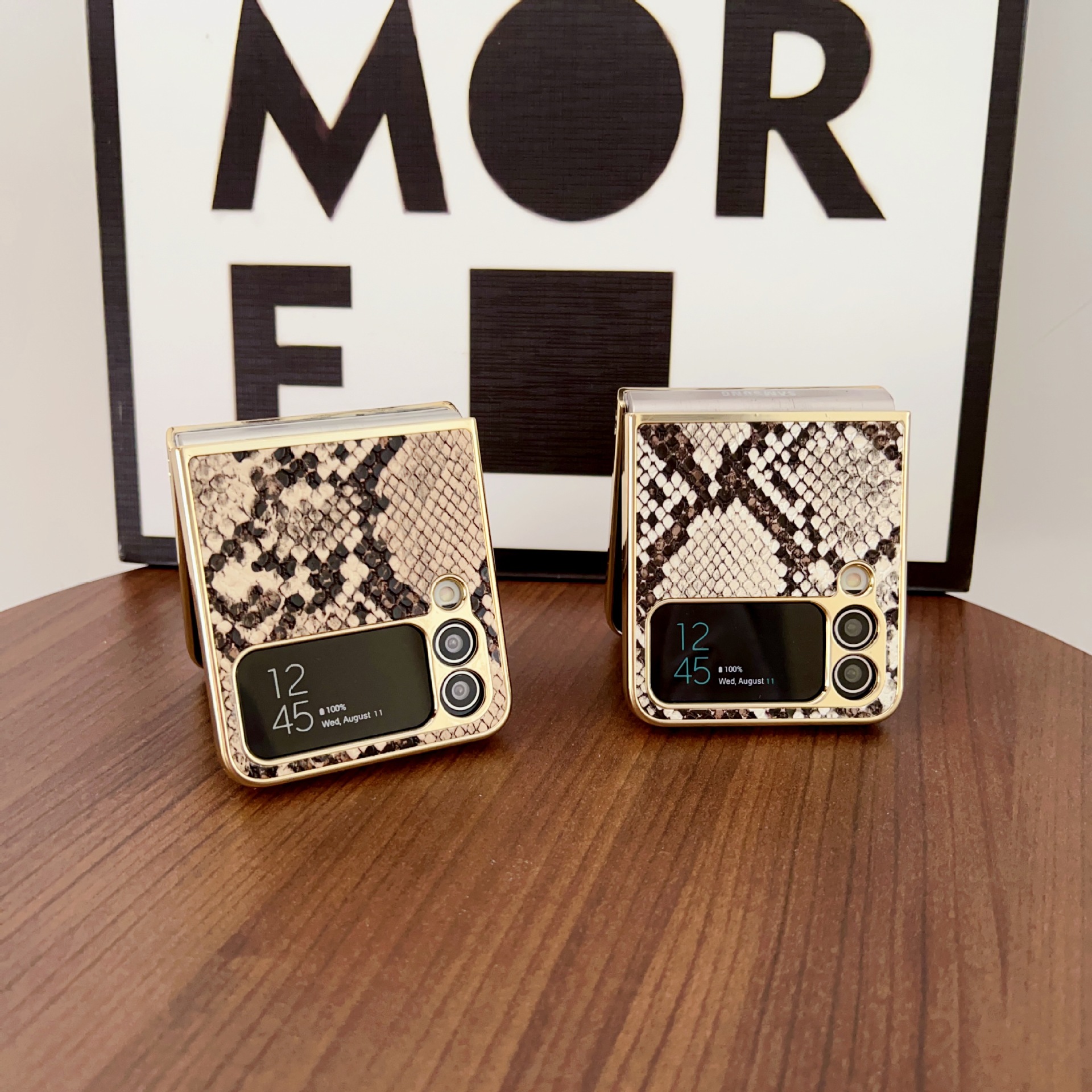 Electroplated Snake Skin Phone Case For Samsung And Huawei Models_voghion.com