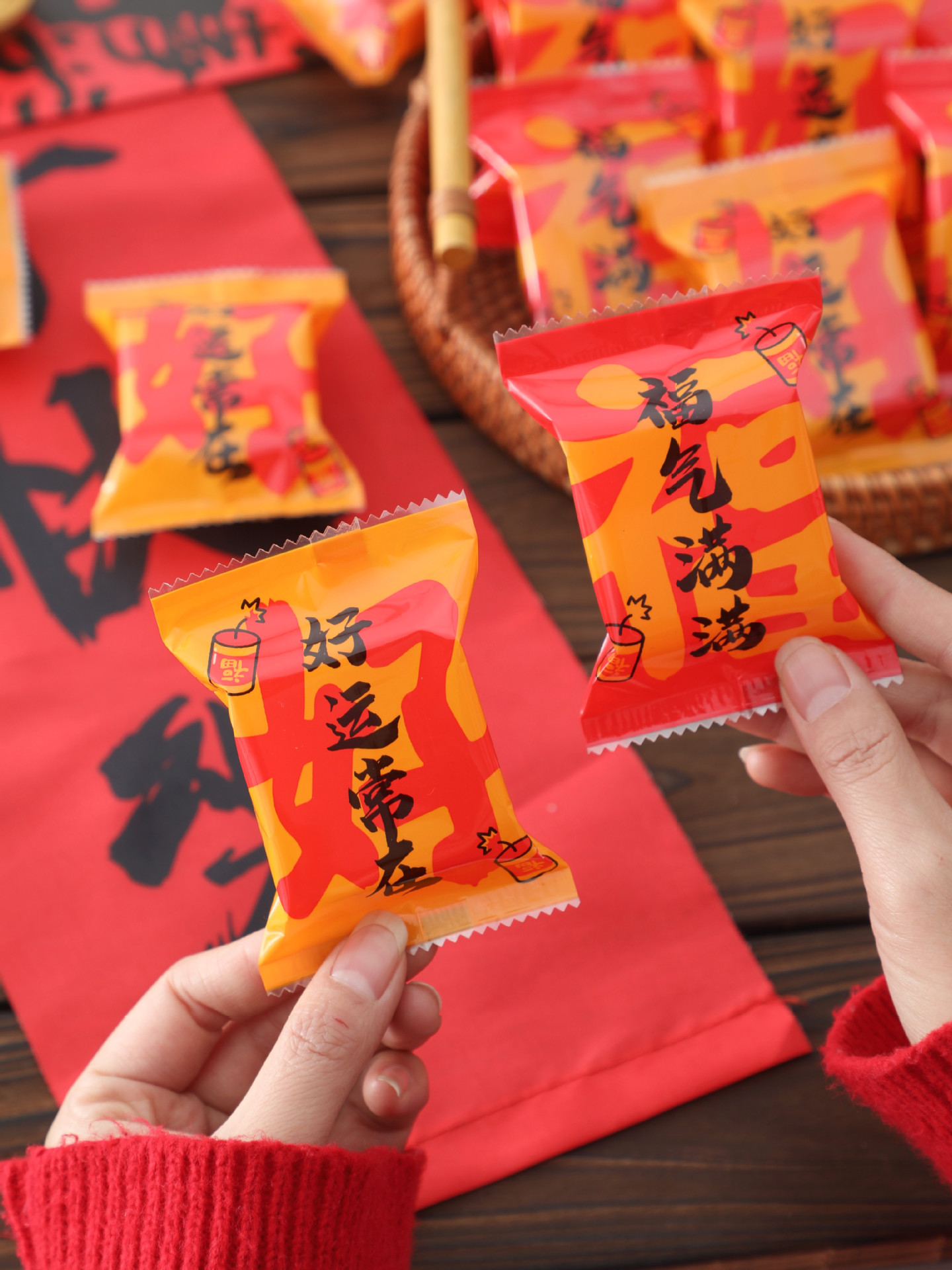 2025 año nuevo copo de nieve bolsa de embalaje crujiente turrón bolsa de dulces galletas para hornear máquina de envasado pequeña individual bolsa de sellado al por mayor