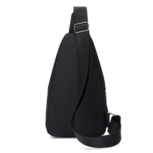 Trendy Men's Crossbody Bag Simple Shoulder Bag Waterproof Casual Fashion PU Leather Business Hip Bag Trend Brand Chest Bag