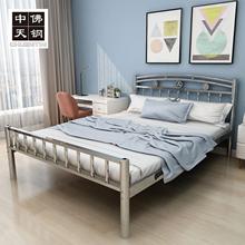 202不锈钢床床架1.8m出租屋床儿童床双人床铁艺床1米5简约304舒适