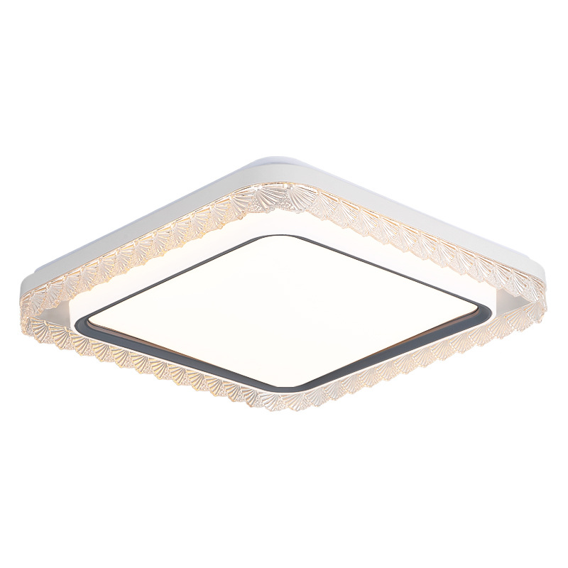 Luz de techo de la sala de estar, lámpara de dormitorio, luz de protección de ojos de alto brillo, nueva simple y cálida lámpara de techo del dormitorio principal 323L