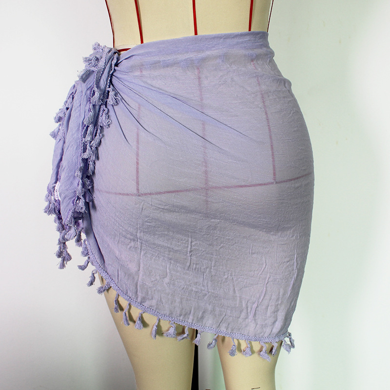 Womenu0027S Fashion Solid Color Polyester Cover Ups 1 Piece