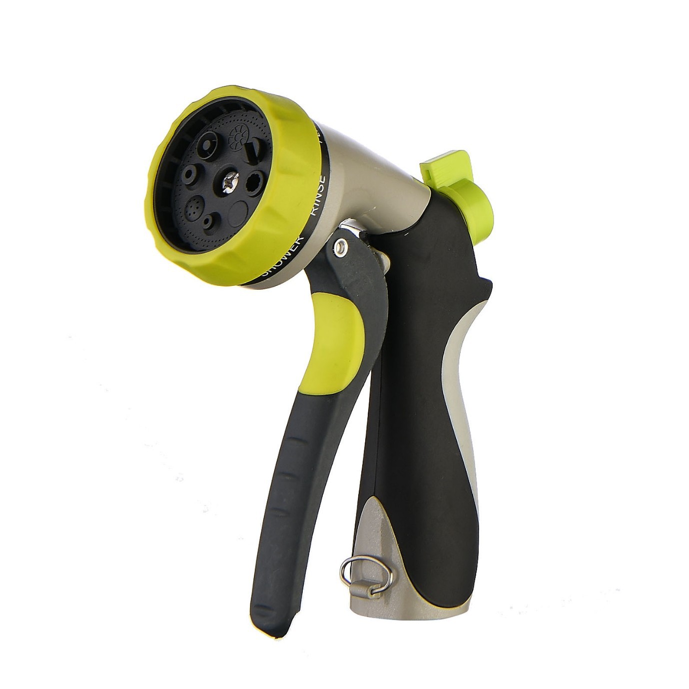 厂家供应锌合金水枪 家用高压洗车工具 花园软管八功能喷嘴