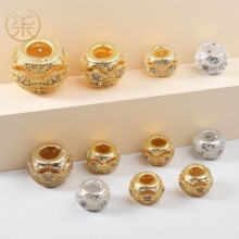 18K�~僽�߱�ɫ��ʯ�U����A�θ���diy�ֹ���朴����Ʒ���