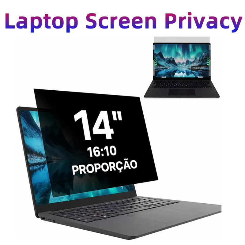 Cross-border Laptop Privacy Screen, 14-inch, 16:10 aspect ratio, anti-peep film for laptops, card-type privacy screen