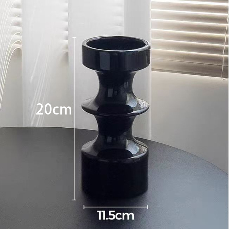 Gran tamaño negro de bambú