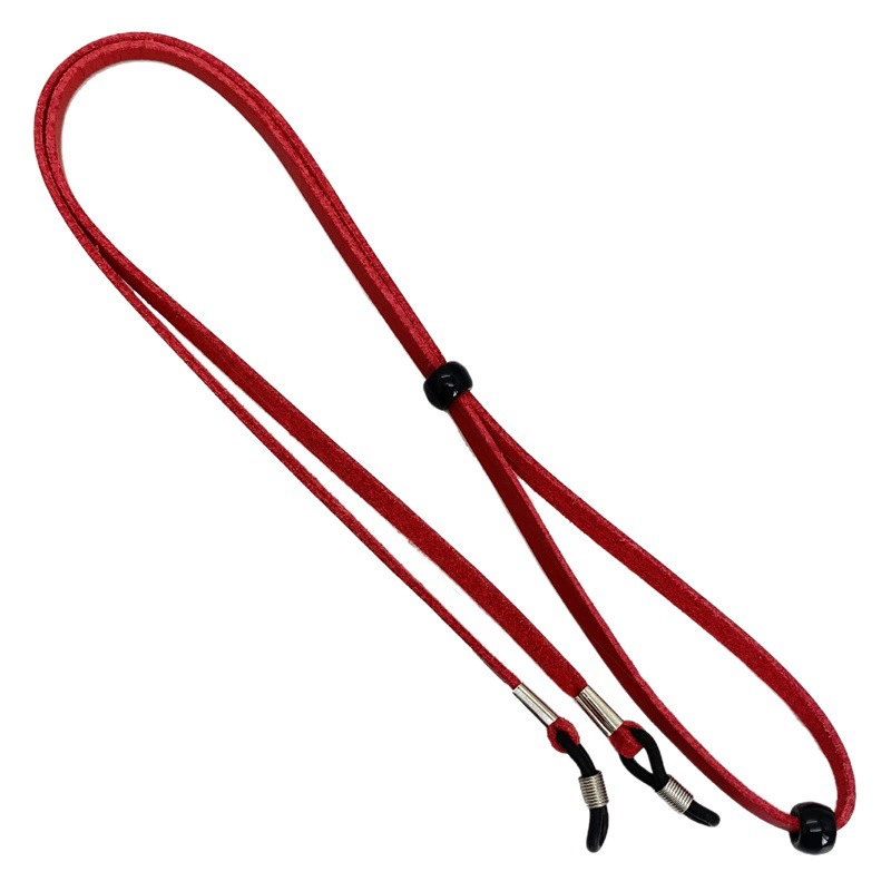 Веревка для очков спортивные регулируемые цепочки для очков Южная Корея замшевый шпон супер волокно искусственная кожа ремешок для очков