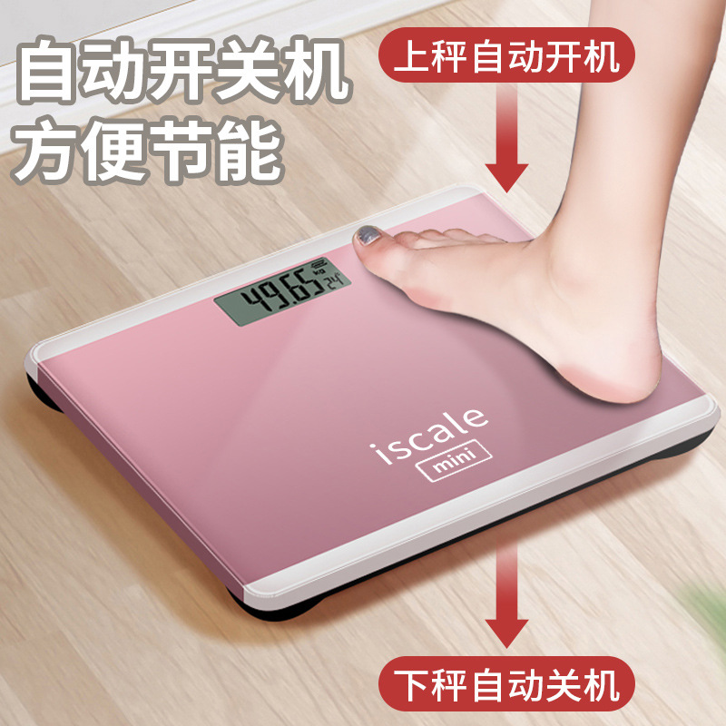 Escala de peso mini Escala electrónica escala de gramos de peso corporal de precisión salud para adultos Escala de pesaje Escala electrónica