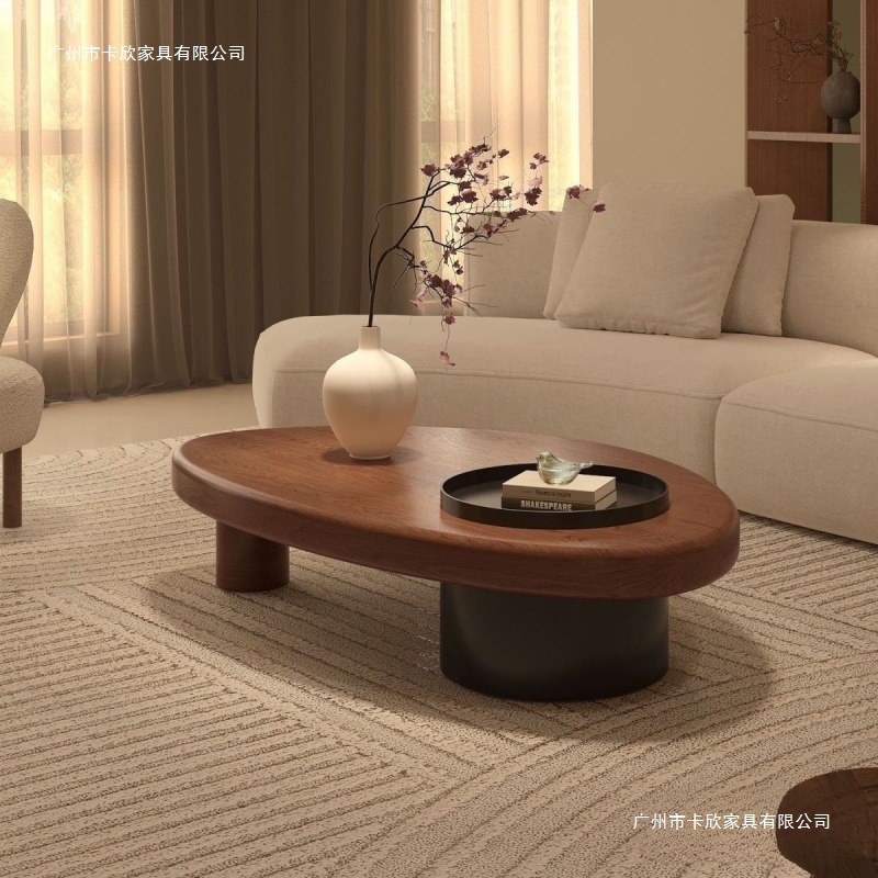 古风实木茶桌茶几客厅简约家用异形新款小户型创意原木|undefined