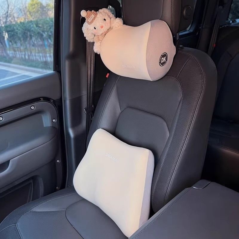 New model rabbit-shaped memory foam car neck headrest, premium 2026 car cushion, seat cushion, lumbar support for car seats