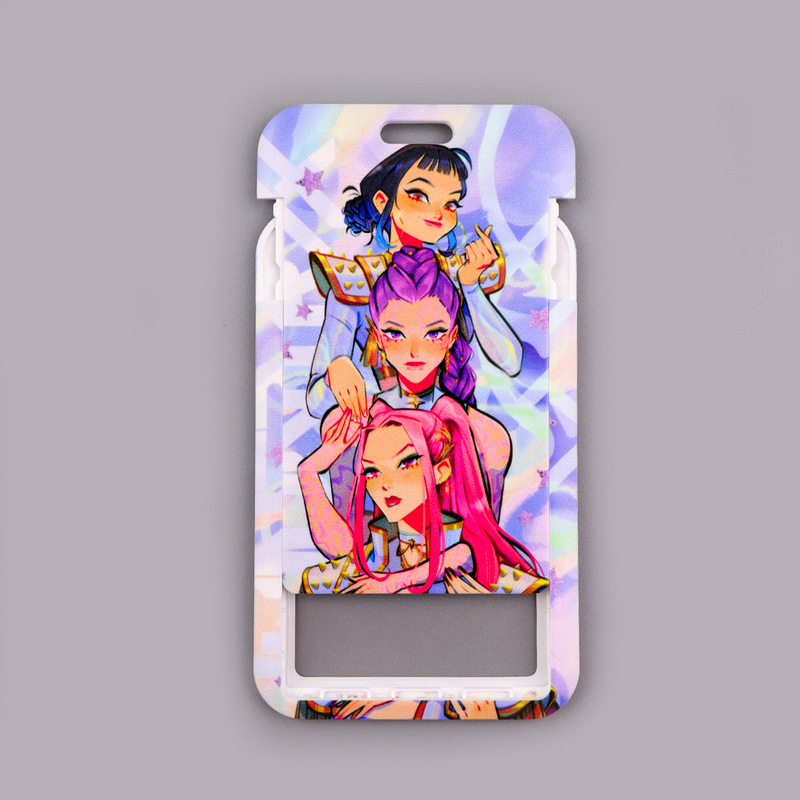 猎魔少女组合手机挂绳卡套公交卡学生卡工作证件硬壳保护卡套新款|undefined
