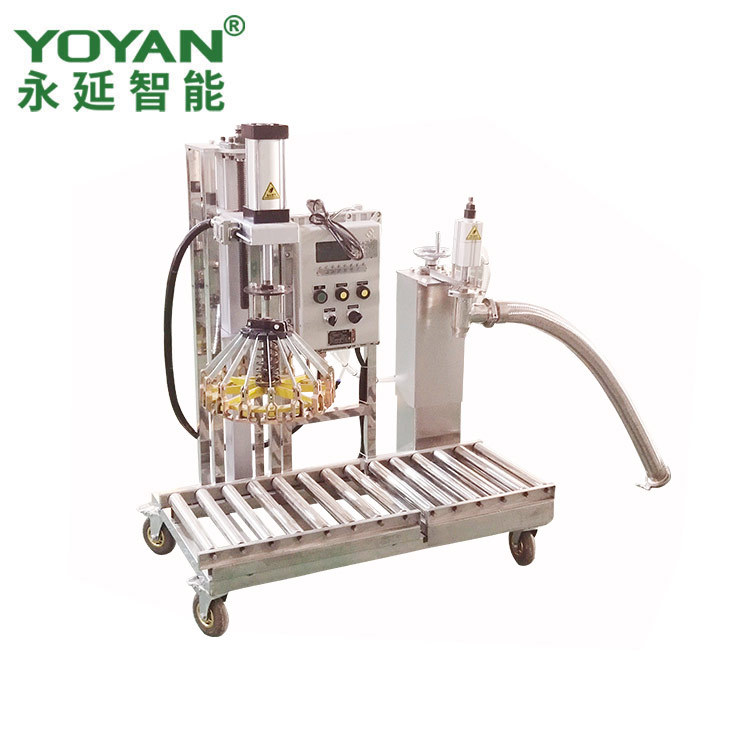 供应 膏体 乳胶漆 油脂灌装机 半自动涂料灌装机 专业厂家直销