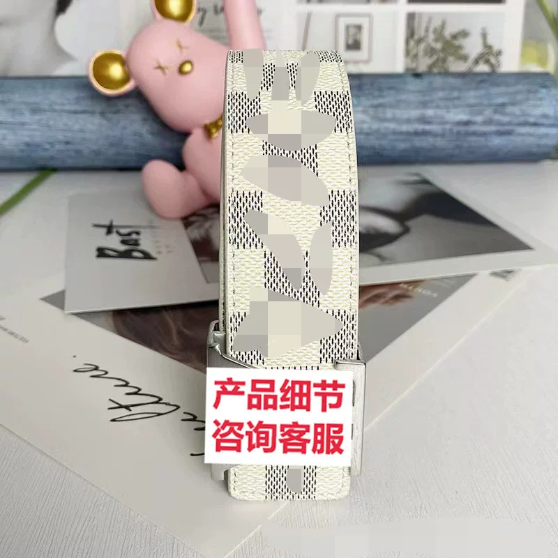 Belt with letters, high-quality style