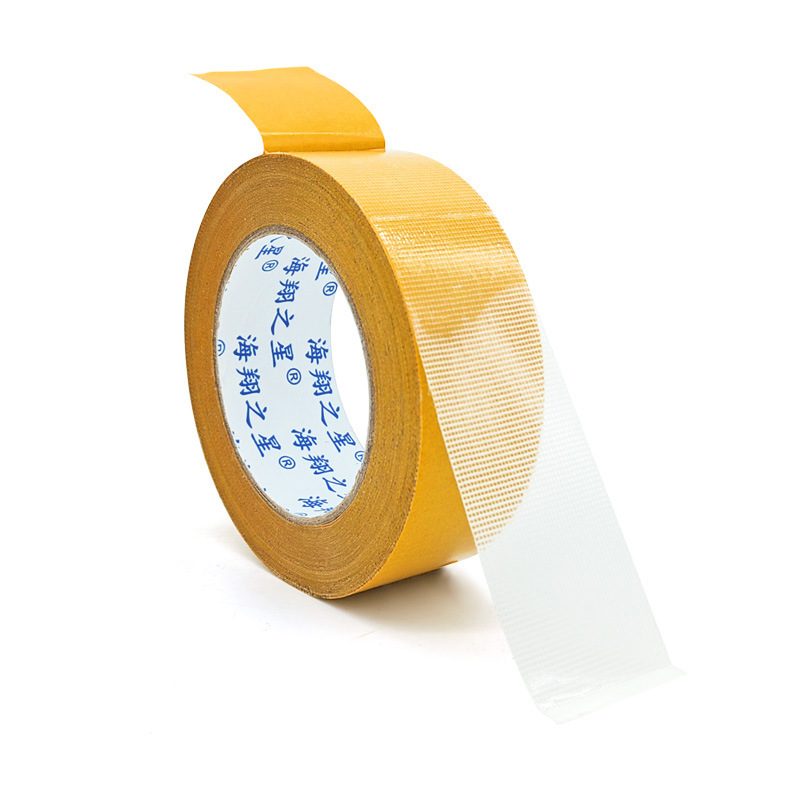 Cinta de doble cara Buji, fuerte alta viscosidad, sin costuras, alfombra fija, cinta de doble cara, rejilla transparente, cinta de doble cara al por mayor