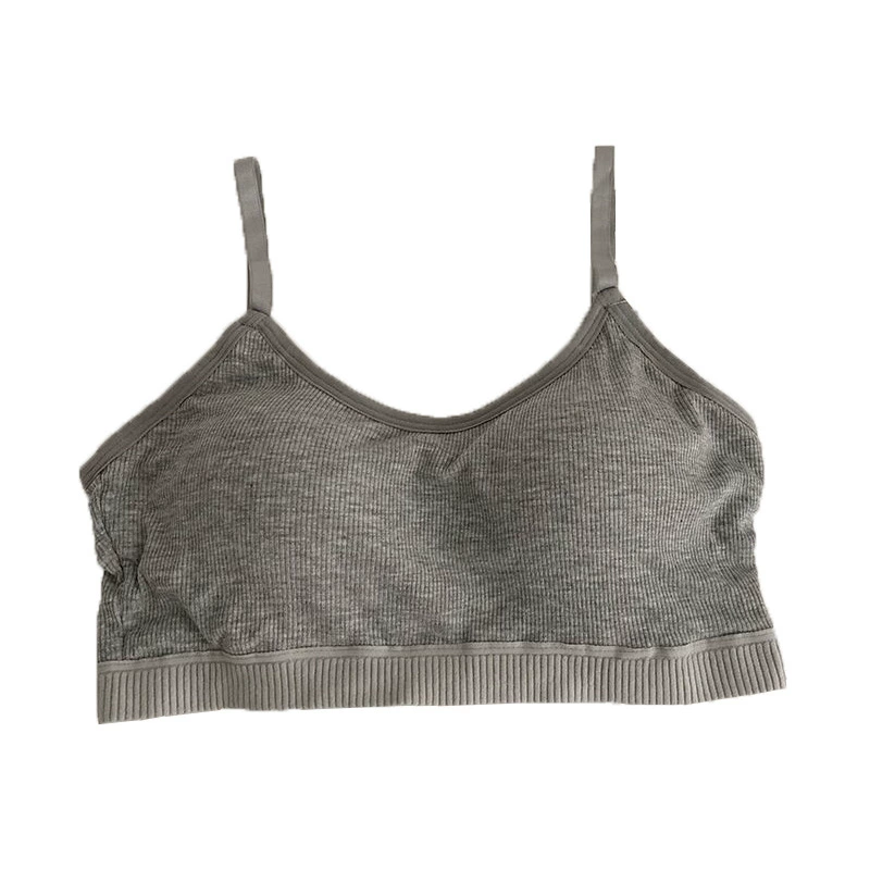 Wireless bra, top with cups, tube top for elementary school students, supporting protective underware, bra top, pregnant