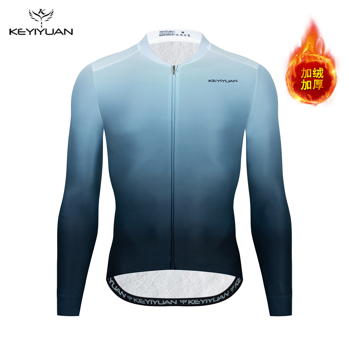 양털 라이트 블루 그라디언트