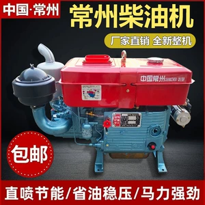 Changzhou 1115 Diesel Engine Single-Cylinder Water-Cooled 15/18/25 High-Horsepower Engine for Small Tractors Agricultural Electric Start