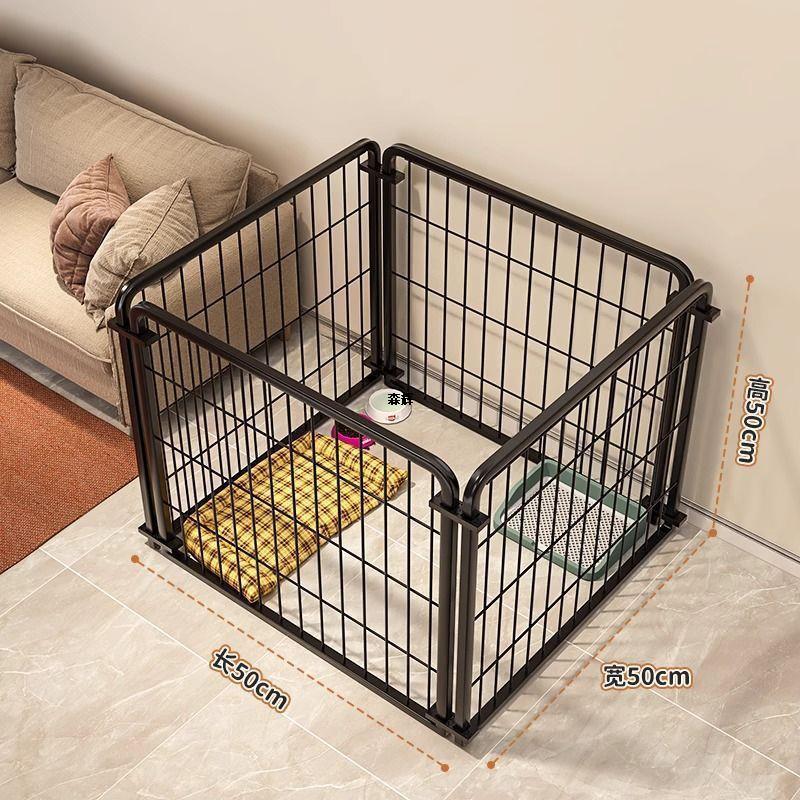 犬ケージ、犬フェンス、家庭用屋内中型および大型犬ケージ、ペットフェンス、隔離ドア付き自由組み合わせ|undefined