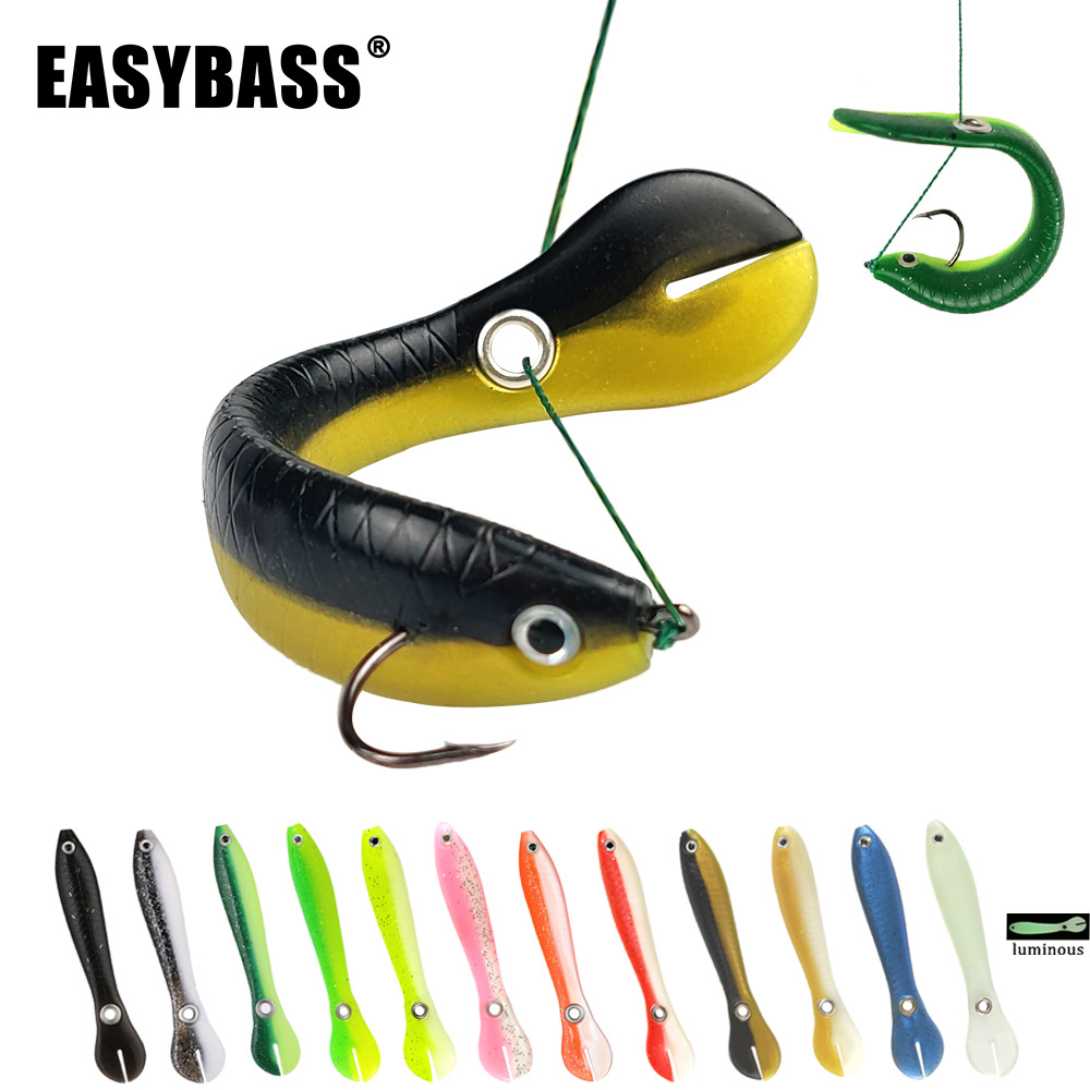 Nuevo Luya cebo suave irritable Loach Luya cebo artificial al por mayor cebo biónico suministros de pesca al aire libre cebo falso