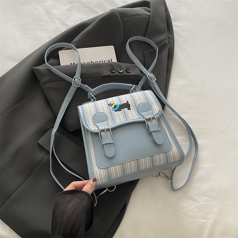 Bolsa de viaje de gran capacidad para mujeres 2024 nuevo cachorro de peluche una bolsa de tres mochilas