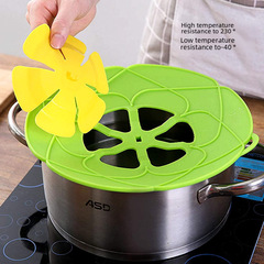 Silicone Splash-Proof Lid, Leak-Proof Cover for Amazon AliExpress, High-Temperature Resistant Kitchen Food-Grade Silicone