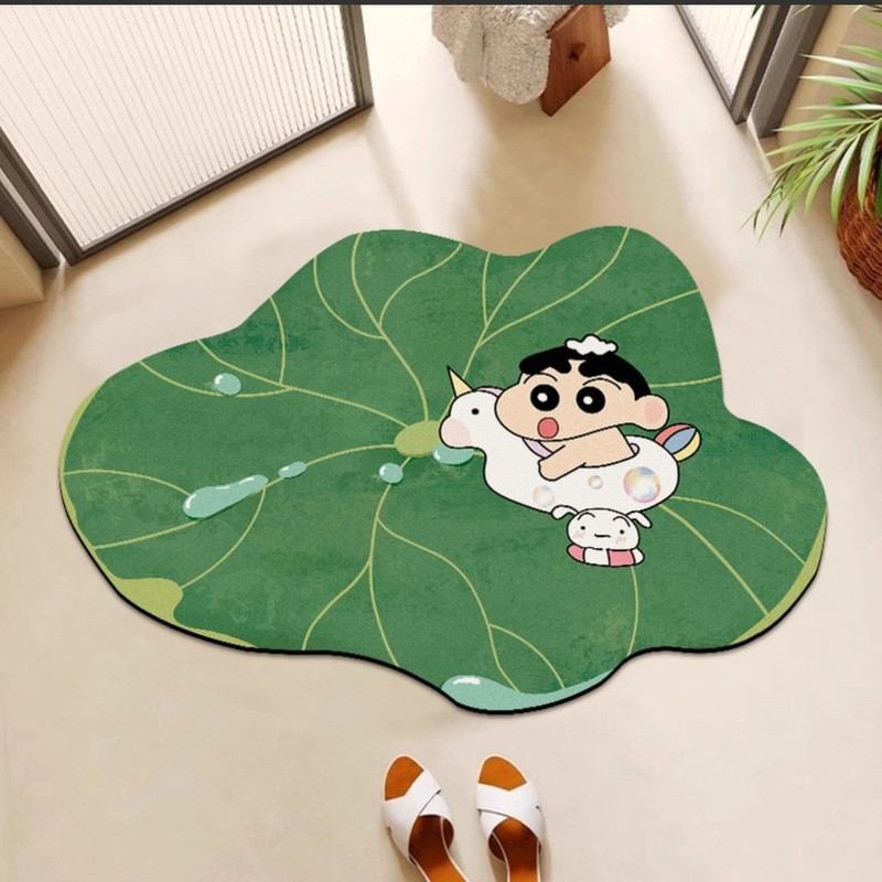 萌え味のクレヨンの小さい新しい漫画の床は浴室の新型の珪藻泥を敷きます。|undefined