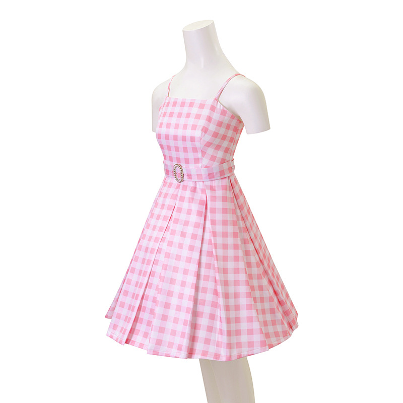 Barbie Kenny traje cos ropa Kenny playa vestido rosa Cosplay conjunto completo