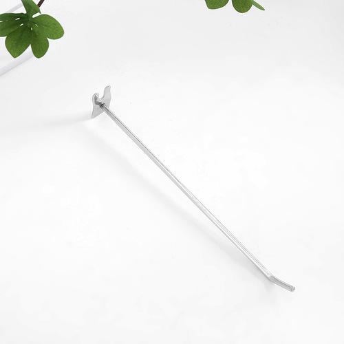 Factory direct sales supermarket shelves aluminum plate hooks thickened high quality aluminum groove plate hooks accessories on the wall shelf hooks