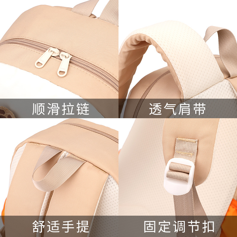 Mochila infantil de peces naturales Mochila infantil de 1 - 3 - 4 - 6 años de edad Mochila de viaje al aire libre