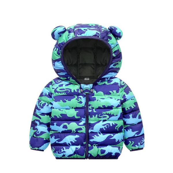 autumn demi-season cartoon children's down jacket with down for boys