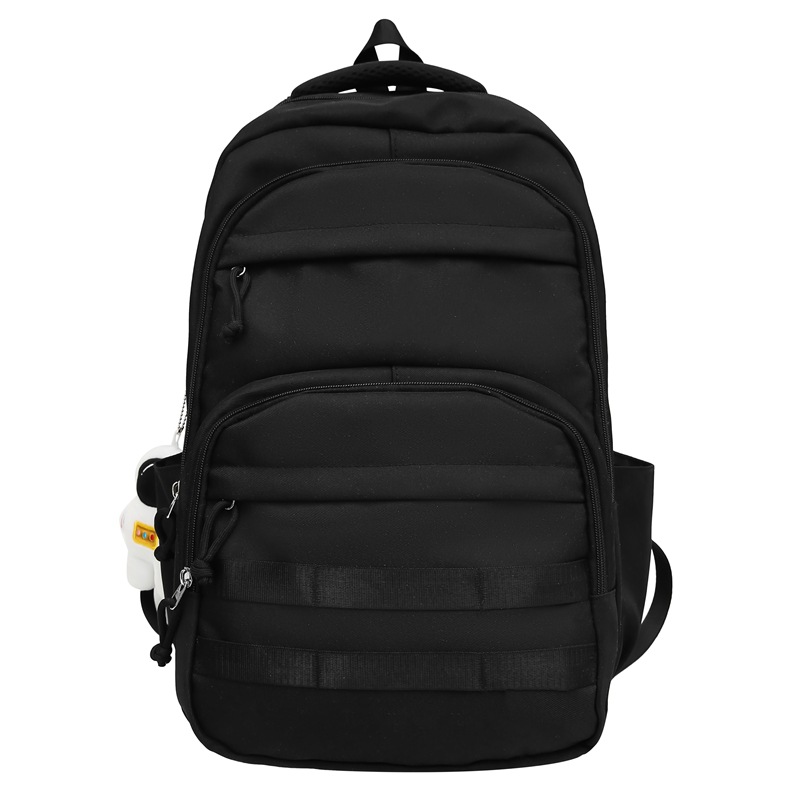 Nueva mochila estilo Coreano simple hombre y mujer estudiante mochila de gran capacidad mochila de la computadora de viaje de ocio