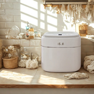 Youwei Underwear and Socks Washing Machine, Compact Household Washing Machine with Integrated Washing and Spinning Functions, Mini Cleaning Machine