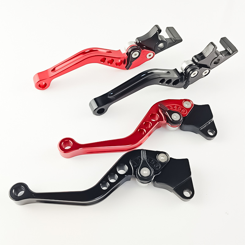 オートバイ改造フロントディスクとリアドラムブレーキハンドブースト模造Fuxinxun Eagle Ghost Fireブレーキホーン調整可能なレバー|undefined