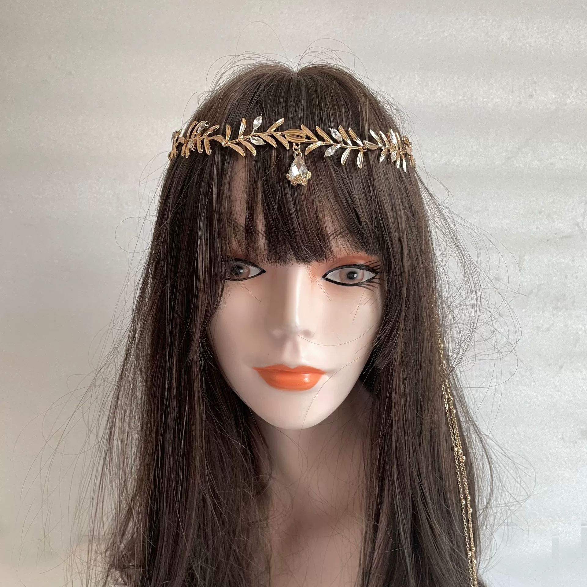 Ретро этническое этническое экзотическое лобное украшение