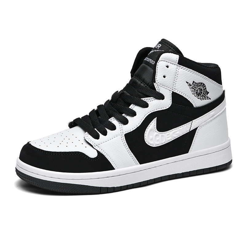 aj メンズシューズハイトップリバースパンダ本物のバスケットボールシューズ莆田 aj1 スポーツスニーカー学生カジュアルシューズカップルシューズ|undefined